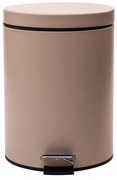 Estia 02-3784 Classic Μεταλλικό Καλαθάκι Μπάνιου 5lt, Μπεζ