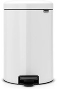 Brabantia 649034 Κάδος με πεντάλ 20L, White