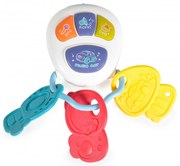 MONI TOYS 855-73A MUSIC TOY CAR KEY WHITE 3800146268435