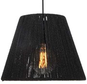 Φωτιστικό Οροφής Cordon 835-123-254 40x35cm 1xΕ27 Black