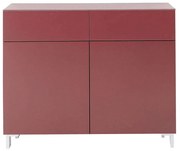 Μπουφές A_21116_K21s-red 100x95x41cm Bordeaux