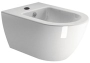 GSI Pura 8865 Λευκό Μπιντέ Κρεμαστό Πορσελάνινο 55cm