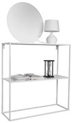 Κονσόλα Chloe 1550101 80x80x27cm White Mirrors &amp; More