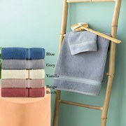 Πετσέτες Raz (Σετ 3τμχ) Vanilla Palamaiki Σετ Πετσέτες 70x140cm 100% Cotton