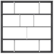 Βιβλιοθήκη Hodbi 935CMN1112 145,2x25x145cm Anthracite-White