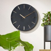 Ρολόι Τοίχου (Φ35) Edelman Brixen Black 1111270