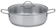 Κατσαρόλα Ρηχή Superior 60.000.30 30x9cm 6Lt Inox Cryspo Trio 30cm Ανοξείδωτο Ατσάλι