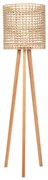 ΕΠΙΔΑΠΕΔΙΟ ΦΩΤΙΣΤΙΚΟ HM4351 RUBBERWOOD-RATTAN-PAPER ROPE ΣΕ ΦΥΣΙΚΟ Φ36x149,5Υεκ.