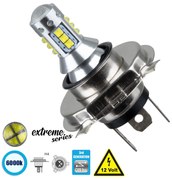 GloboStar® 81435 Λάμπα Αυτοκίνητου H4 3rd Generation Can-Bus Extreme Series LED 16 CREE XBD 15W 2115lm 360° DC 12V IP20 Ψυχρό Λευκό 6000K