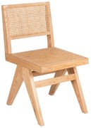 Καρέκλα Fredrik Ξύλο Φραξίνου και Rattan Φυσικό 45x55,5x83Υ εκ. 45x55.5x83 εκ.