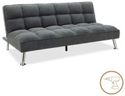 Καναπές - Kρεβάτι Rebel 3θέσιος Ύφασμα Ανθρακί 189x92x82 εκ. 189x92x82 εκ.