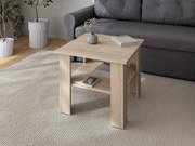 Τετράγωνο Τραπεζάκι Σαλονιού Ξύλινο NERITA Sonoma Μ60xΠ60xΥ50εκ.
