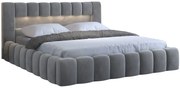 Επενδυμένο κρεβάτι Mercy-Gkri-140 x 200 - 162.00Χ232.00Χ90.00cm
