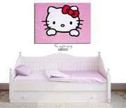 Παιδικός πίνακας σε καμβά Hello Kitty KNV058 30cm x 40cm