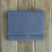 Σεντόνι Superior Satin Shadow Blue Nima Υπέρδιπλo 240x260cm 100% Cotton Satin