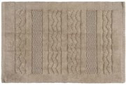 Πατάκι μπάνιου RAQUA BEIGE Πατάκι μπάνιου: 50 x 80 εκ.
