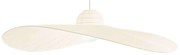 Φωτιστικό Οροφής Madame 219875 110x43/145cm 1xE27 60W Ivory Ideal Lux