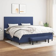 ΚΡΕΒΑΤΙ BOXSPRING ΜΕ ΣΤΡΩΜΑ ΜΠΛΕ 200X200 ΕΚ. ΥΦΑΣΜΑΤΙΝΟ 3136467