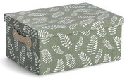 Κουτί Αποθήκευσης (36x26x16.5) Z-L Leaves Green 14465