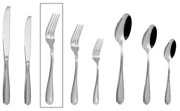 Πιρούνι Φαγητού Empire 20.7cm 18/0 Gys204K12 Silver Espiel Stainless Steel
