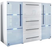 Μπουφές Bari-Leuko-Leuko gualistero - 139.00Χ39.00Χ115.00cm