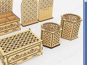 Intra απο ξύλο plywood 3mm-4mm πάχος 5 τμχ Cut Δίασταση 7x1 cm INTRAFABR-74921588