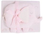 Κουβέρτα Πικέ Αγκαλιάς (75x100) + Λούτρινο Das Home Baby 4957 Pink