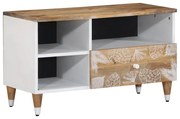 ντουλάπι τηλεόρασης  80x33,5x46 cm μασίφ ξύλο Mango 4018681