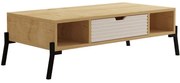 Τραπέζι Σαλονιού Faro 835PUQ2913 100x50x28,2cm Oak-White