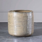 Κασπώ Κεραμικό C-2740-8 37x37x34cm Beige Supergreens Ceramic