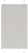 vidaXL Πλισέ περσίδα ανοιχτό γκρι 80x150 cm Πλάτος υφάσματος 79,4 cm