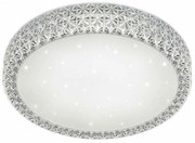 Φωτιστικό Οροφής - Πλαφονιέρα Pegasus R62423100 27W Led Φ60cm 11cm Starlight Effect White RL Lightin Acrylic