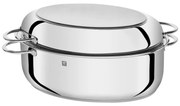 Ταψί για ρόστερ  Zwilling Plus 40993000, 8,5 l, Ανοξείδωτο 18/10, σχάρα ψησίματος, πολυστρωματικός πυθμένας, επαγωγή, Inox