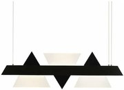 ΚΡΕΜΑΣΤΟ Φ/Σ LED 18W 3000K 1960LM ΜΕΤ/ΚΟ ΜΑΥΡΟ+ΑΚΡΥΛΙΚΟ 7,5X100XH120CM ARMSTRONG ACA DCR39215