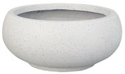 ΚΑΣΠΩ FIBER CLAY ΛΕΥΚΟ-ΓΡΑΝΙΤΗ ΓΑΒΑΘΑ ΜΕΣΑΙΟ Φ40x17cm - 06-00-20725-M - 06-00-20725-M