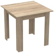 Τραπέζι Manka I μελαμίνη σε sonoma απόχρωση 80x80x77εκ 80x80x77 εκ.