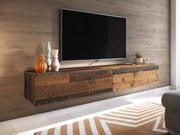 Έπιπλο τηλεόρασης Lowboard D 180-Καφέ