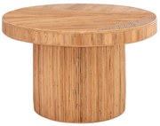 ΤΡΑΠΕΖΙ ΤΡΑΠΕΖΑΡΙΑΣ GATSBY HM9884 ΦΥΣΙΚΟ RATTAN ΣΕ ΦΥΣΙΚΟ ΧΡΩΜΑ Φ120x76Υεκ.