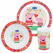 Παιδικό Σετ Φαγητού 3τμχ Ango Peppa Pig 006105