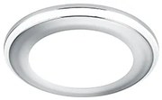 Φωτιστικό Σποτ Χρωμέ Χωνευτό 8xH4cm LED 5w 3000K 450lm Trio Lighting Aura 652310106