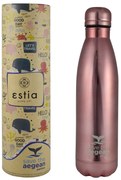 Θερμός Save The Aegean Rose Gold 500ml Estia 01-7836