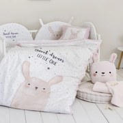 Κουβερλί Κούνιας (100x140) 2 Όψεων Nima Lovely Bunny