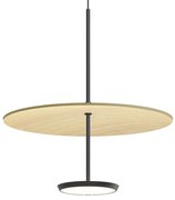 Φωτιστικό Οροφής Sky Dome 18 10570/10583 46x44,4cm Led 1250lm 18W Black-Oak Pablo Designs