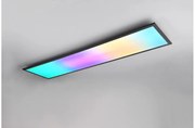 Πλαφονιέρα Φωτιστικό Οροφής LED RGBW 31W Μαύρο Dimmer 3CCT Εφέ Beta R67661232 Trio Lighting-R67661232-Μαύρο R67661232