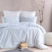 Σεντόνια Μονά (Σετ) Rythmos Diva Eloise Blue Γαλάζιο ΜΕ ΛΑΣΤΙΧΟ 105x205+25