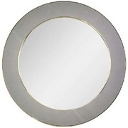 Καθρέπτης Τοίχου Βελούδινος ECO608 60x1,6x60cm Grey-Gold Espiel Γυαλί,Βελούδο