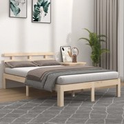 Σκελετός Κρεβατιού Χωρίς Στρώμα 120x200 εκ Μασίφ Ξύλο 814749