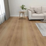 vidaXL Δάπεδο Αυτοκόλλητο Καφέ 20 Τεμαχίων 1,86 μ² από PVC