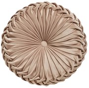 Βελουτέ Διακοσμητικό Μαξιλάρι (Φ40) Das Home Cushions 0244 Beige