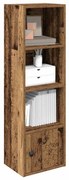 Βιβλιοθήκη Όψη Παλαιού Ξύλου 31x24x102 εκ. Επεξεργασμένο Ξύλο